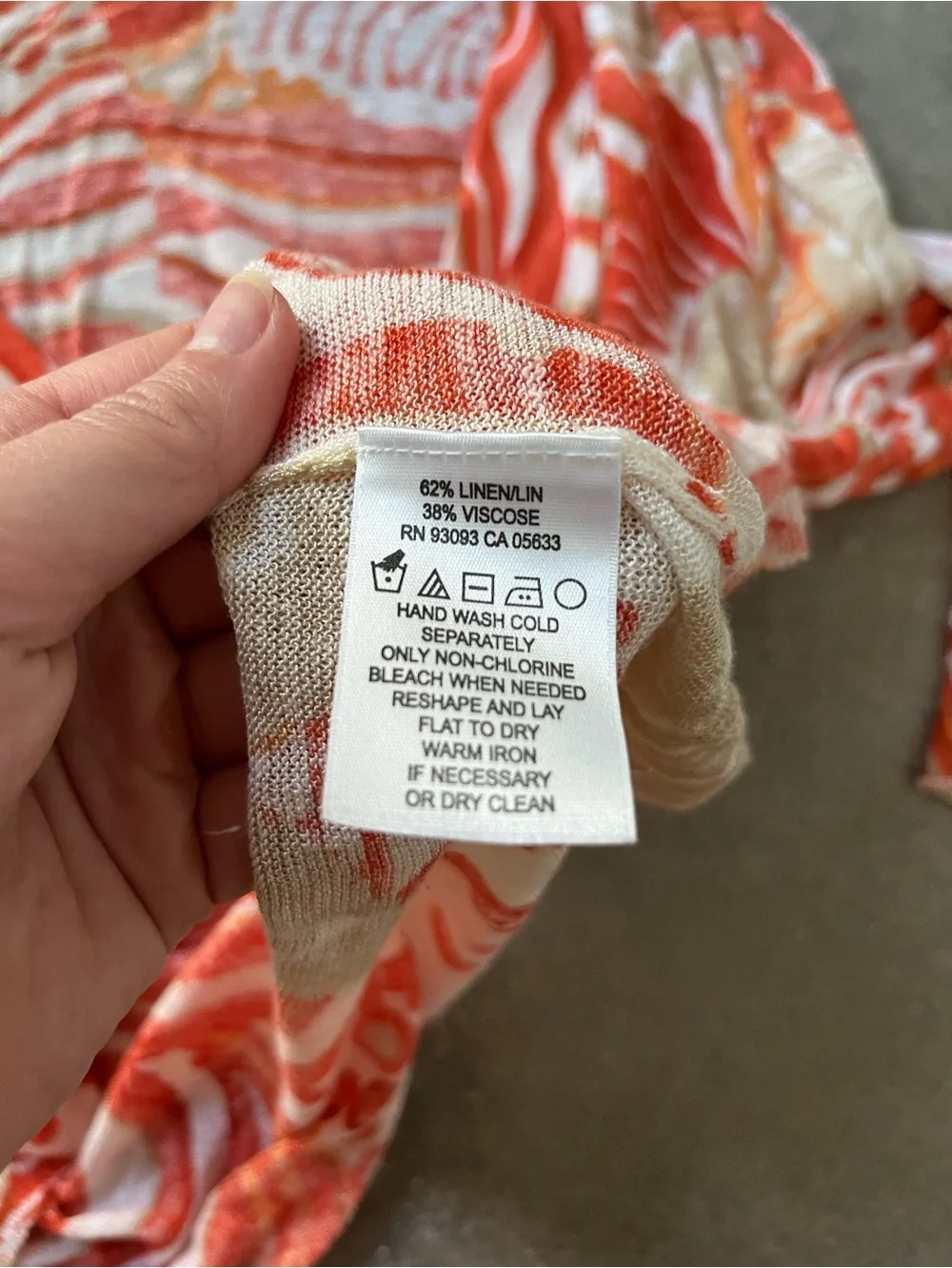 NIC+ZOE lightweight linen cardigan